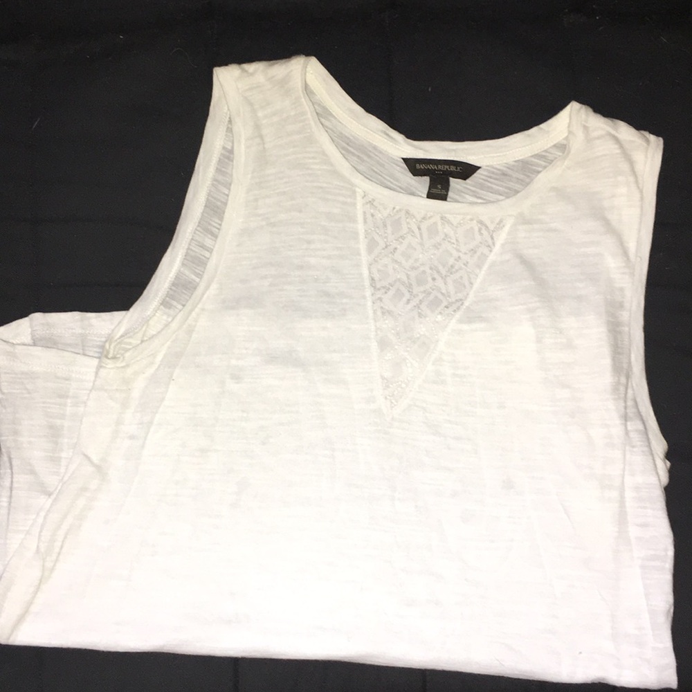 Banana Republic sleeveless tee